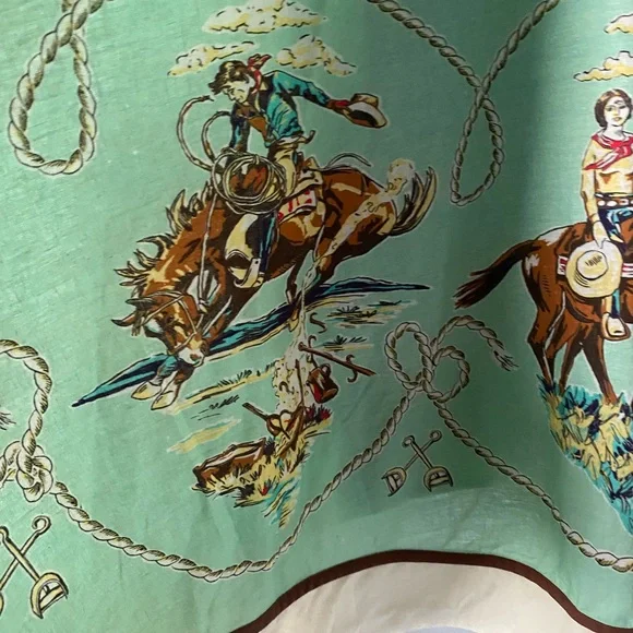 Double D Ranch Mitchell’s Gallery Romantic Western Swirl Skirt SZ L NWT - Picture 5 of 14